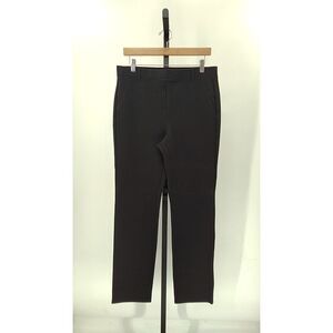 Quince Womens Ultra-Stretch Ponte Straight Leg Pants - 32" Black L